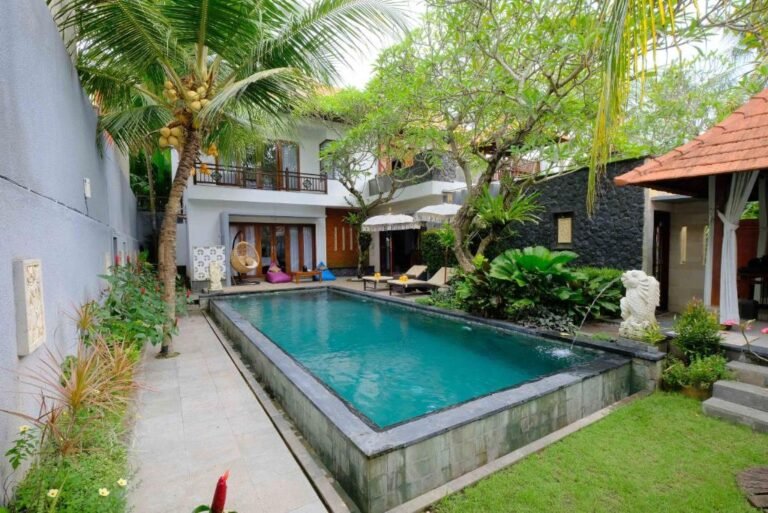 Sewa villa private pool di Bali - 3-Bedroom Private Villa in Saba, Gianyar – Steps from the Black Sand Beach – BVI48059