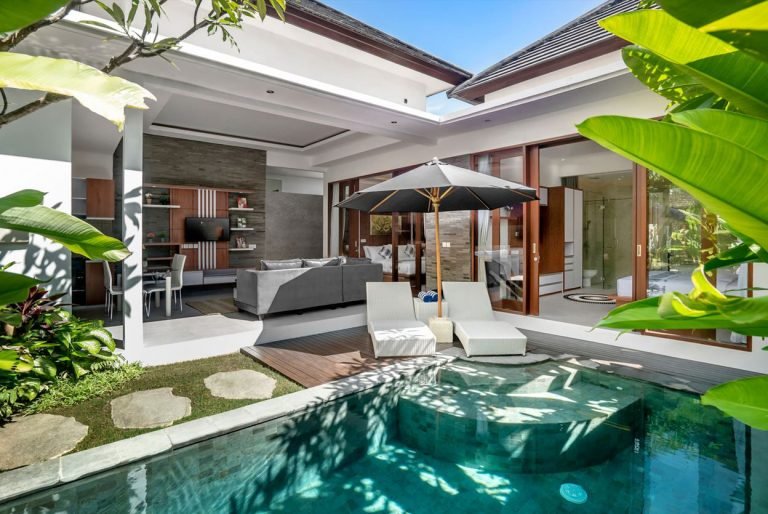 Sewa villa private pool di Bali - Villa Seminyak BVI48353 : 2-Bedroom Villa with Private Pool for Small Families or Groups