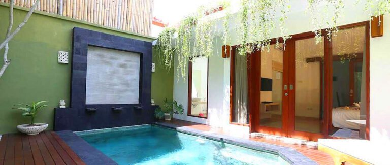 Sewa villa private pool di Bali - Stylish 1BR Private Pool Villa – Walk to Seminyak Beach – BVI49797