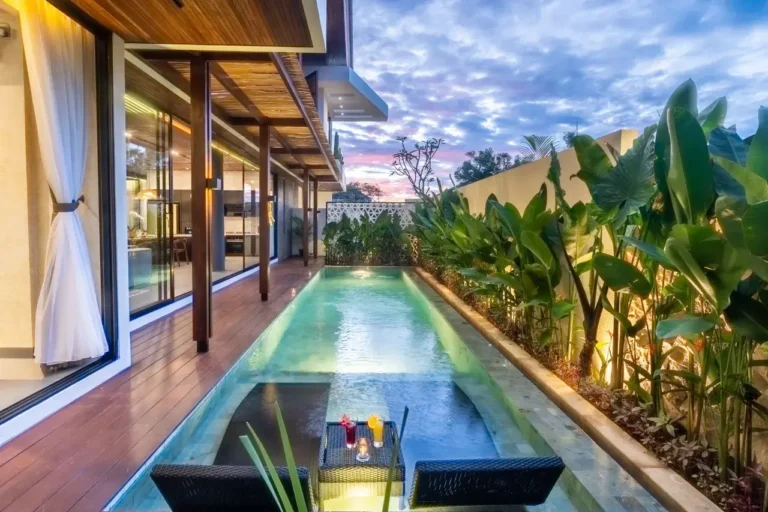 Sewa villa private pool di Bali - Stylish 4BR Luxury Villa in Central Canggu – Walk to Cafes & Beach – BVI49910