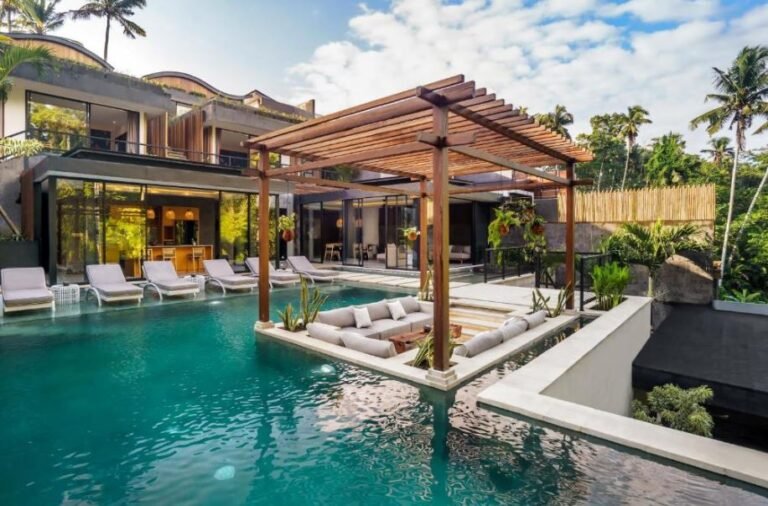 Sewa villa private pool di Bali - Villa Ubud BVI50913 – Elegant 4-Bedroom Retreat with Scenic Views and Luxury Amenities