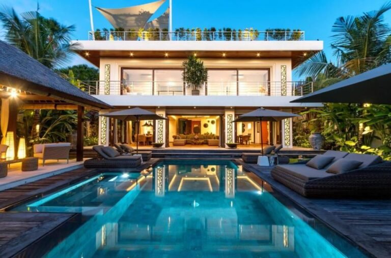 Sewa villa private pool di Bali - Villa Kerobokan BVI51666 – Serene 4-Bedroom Luxury Retreat in Umalas