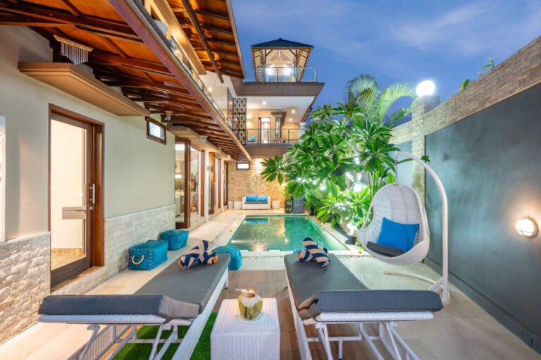 Sewa villa private pool di Bali - Villa 3BR Ocean Golf Modern dengan Ocean View di Nusa Dua – BVI54460