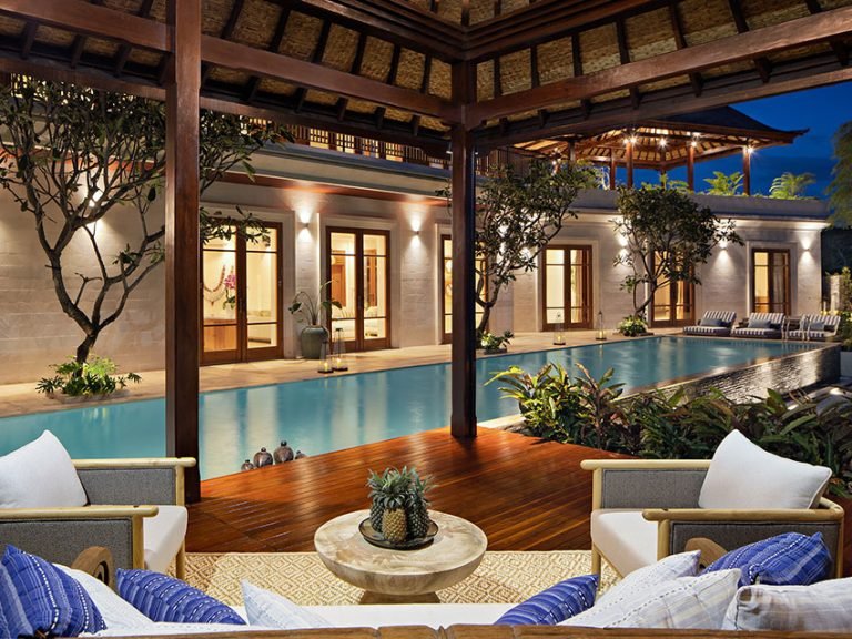 Sewa villa private pool di Bali - Villa 5BR Luxury Modern dengan Rice Field View di Canggu – BVI54620