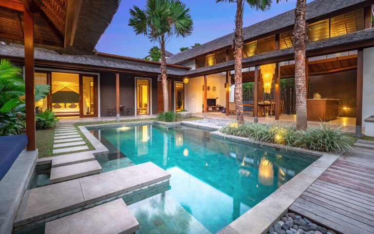 Sewa villa private pool di Bali - Villa 2BR Modern Tropical dengan Private Pool di Canggu – BVI55079