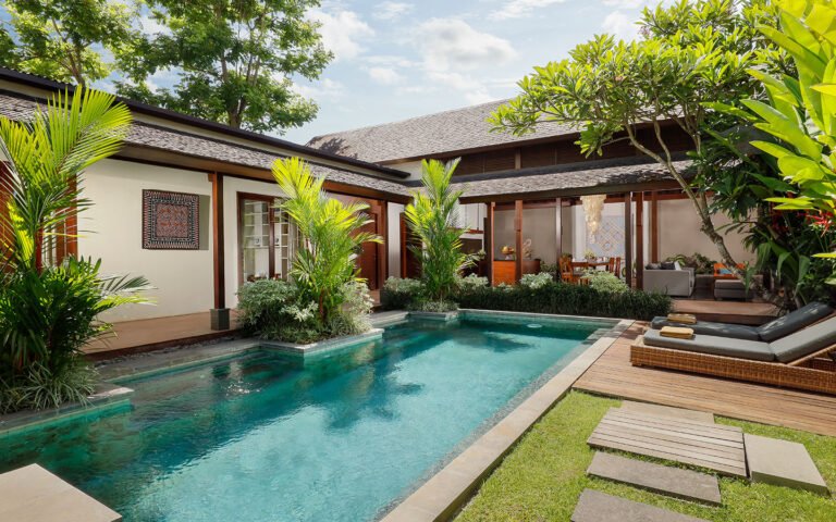 Sewa villa private pool di Bali - Villa 3BR Tropical Escape dengan Private Pool di Canggu – BVI55967