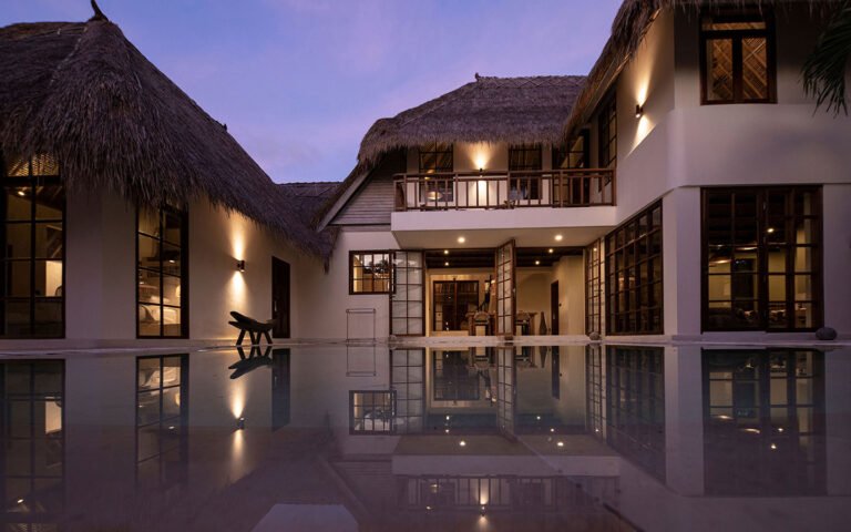 Sewa villa private pool di Bali - Villa 4BR Bohemian Modern Luxury dekat Pantai Pererenan di Canggu – BVI56244