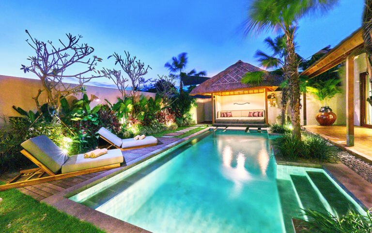 Sewa villa private pool di Bali - Villa 3BR Modern Tropical Private Oasis di Canggu – BVI56069