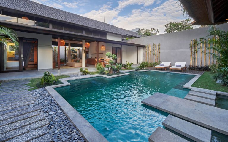 Sewa villa private pool di Bali - Villa 2BR Hidden Sanctuary Nuansa Jepang dengan Private Pool di Canggu – BVI56839