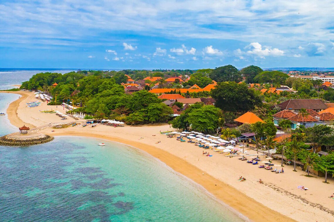 Pantai Sanur, Tempat Ideal untuk Bersantai dan Bersepeda Pagi