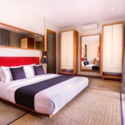 Retret Tropis Modern 2 Kamar Tidur nan Menenangkan di Canggu – BVI55079