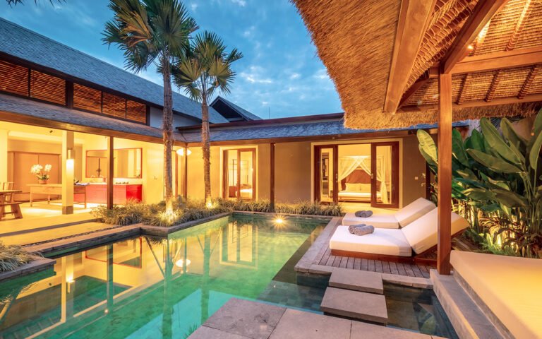Sewa villa private pool di Bali - Villa 3BR Private Sanctuary dengan Kolam Renang Luas di Canggu – BVI56810