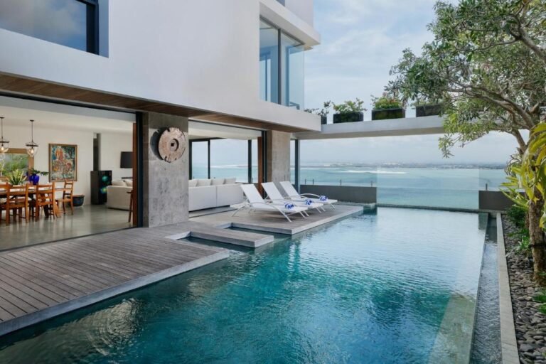 Sewa villa private pool di Bali - Villa 3 Kamar Cliffside dengan Ocean View & Private Pool di Jimbaran, Bali – BVI66425