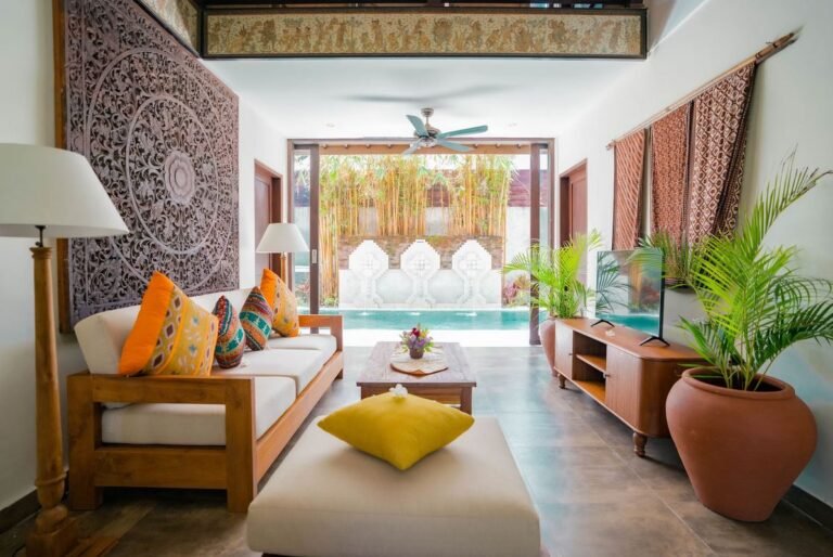 Sewa villa private pool di Bali - Villa 3BR Nuansa Bali Asli dengan Private Pool di Seminyak – BVI65587