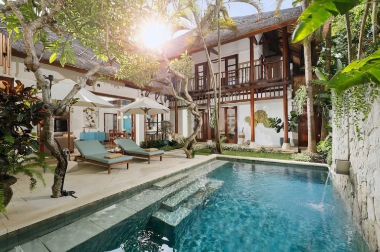 Sewa villa private pool di Bali - Villa 2 Kamar Elegan dengan Private Pool di Area Eksklusif Jimbaran – BVI66059