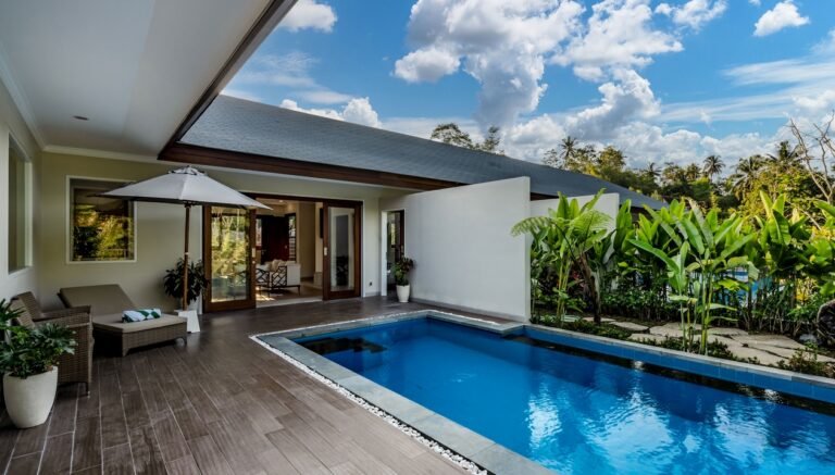 Sewa villa private pool di Bali - Villa 2 Kamar Tidur di Ubud – Infinity Pool, Jungle View & Hillside Retreat | BVI67574