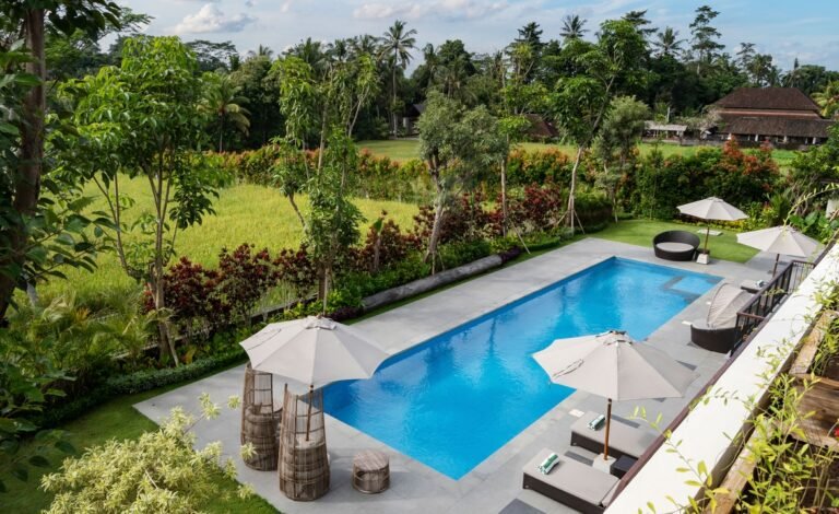 Sewa villa private pool di Bali - Villa Mewah 4 Kamar Tidur di Ubud – Rooftop Event, Private Pool & Jungle View | BVI67591