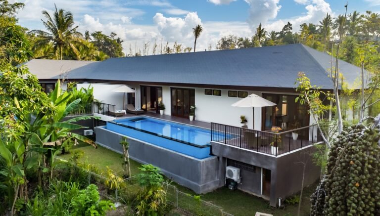 Sewa villa private pool di Bali - Villa Private 2 Kamar Tidur di Ubud – Infinity Pool, Jungle View & Hillside Retreat | BVI67558