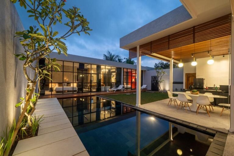 Sewa villa private pool di Bali - Sewa Villa 2 Kamar Tidur Private Pool di Ubud – Modern Loft Villa (BVI70658)