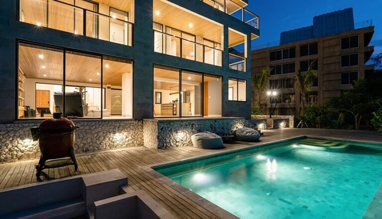 Sewa villa private pool di Bali - Villa Elegan 4 Kamar Tidur dengan Pemandangan Golf di Pecatu – BVI70466