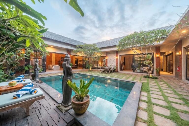 Sewa villa private pool di Bali - Sewa Villa 4 Kamar Tidur Private Pool di Uluwatu – Luxury Villa BVI71662