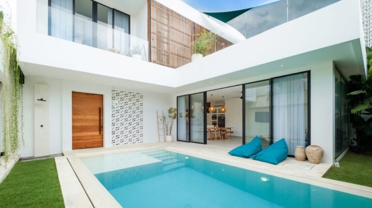 Sewa villa private pool di Bali - Sewa Villa 2 Kamar Tidur Private Pool di Canggu – Sleek Private Villa BVI73187