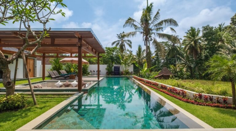 Sewa villa private pool di Bali - Sewa Villa 4 Kamar Tidur Private Pool di Ubud – Stylish Villa BVI73084