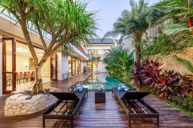 Sewa villa private pool di Bali - Sewa Villa 4 Kamar Tidur Private Pool di Canggu – Stylish Villa – BVI71356